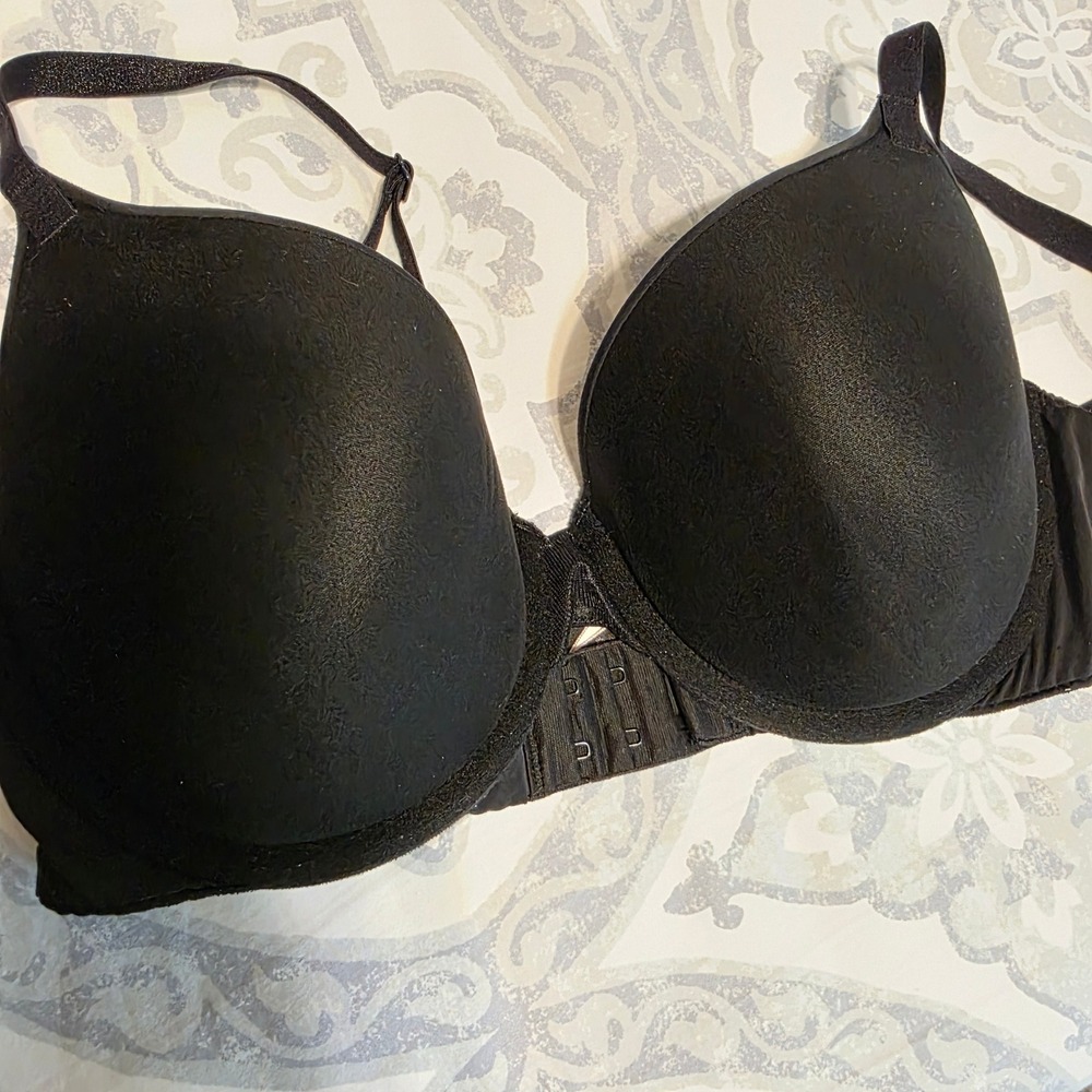 Victoria's Secret Body by Victoria Black T-Shirt Bra 34D Underwire Full Coverage - Picture 6 of 6